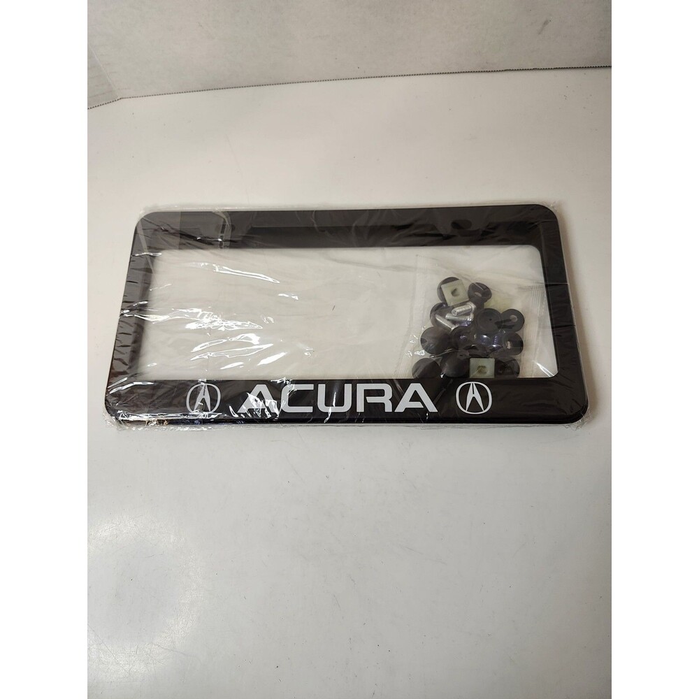 License Plate Frame Tag Cover Metal Stainless Front Back Universal Car Truck